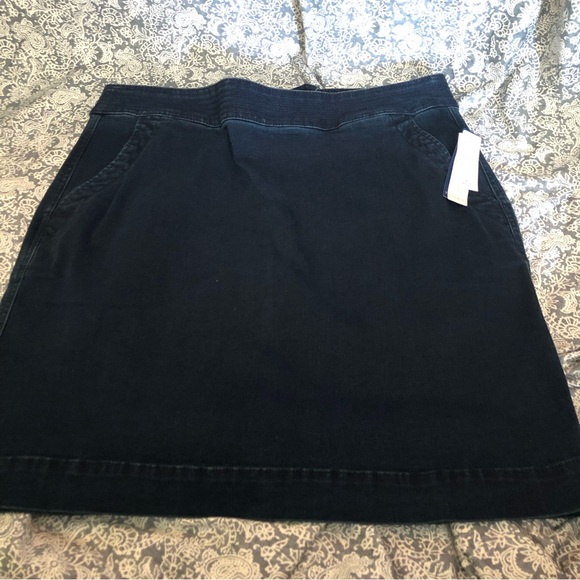 Talbots Dresses & Skirts - NWT Talbots denim jean skirt 12 petite 14 plus woman